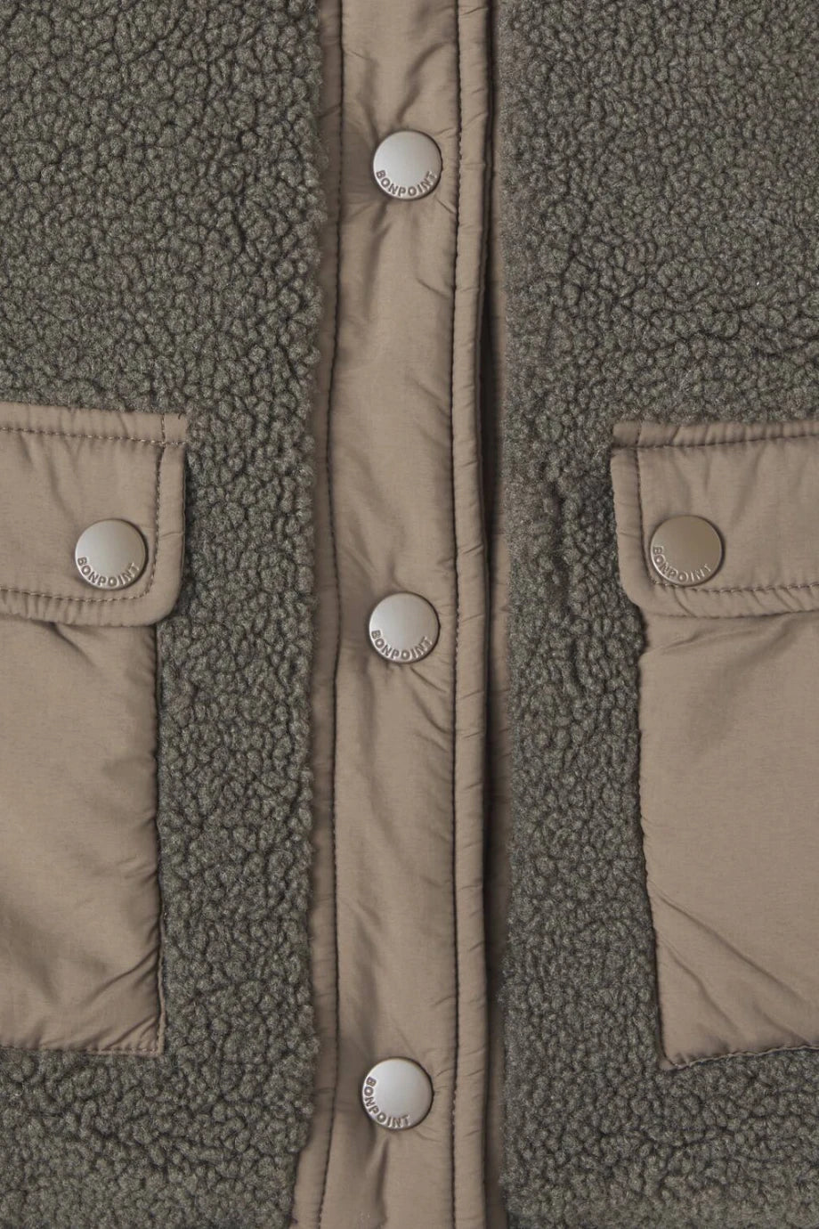 Junior Çift Taraflı Lüks Tasarım Teddy Fleece Çocuk Yelek