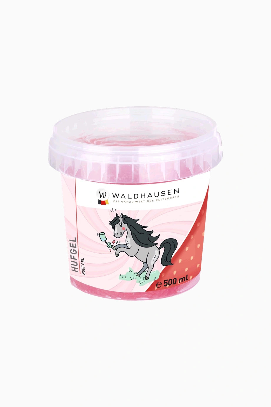 Simli Çilek-Vanilya Kokulu At Toynak Jeli 500 ml
