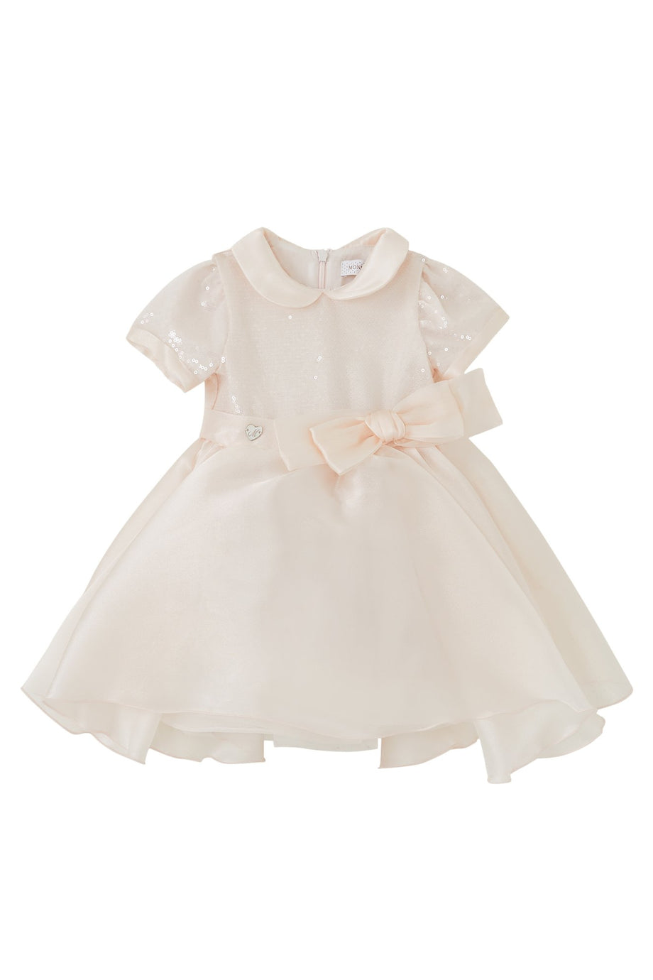 Çocuklar İçin Organza ve Payetli Elbise