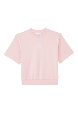 Çocuk Kısa Kollu Sweatshirt - Mavi