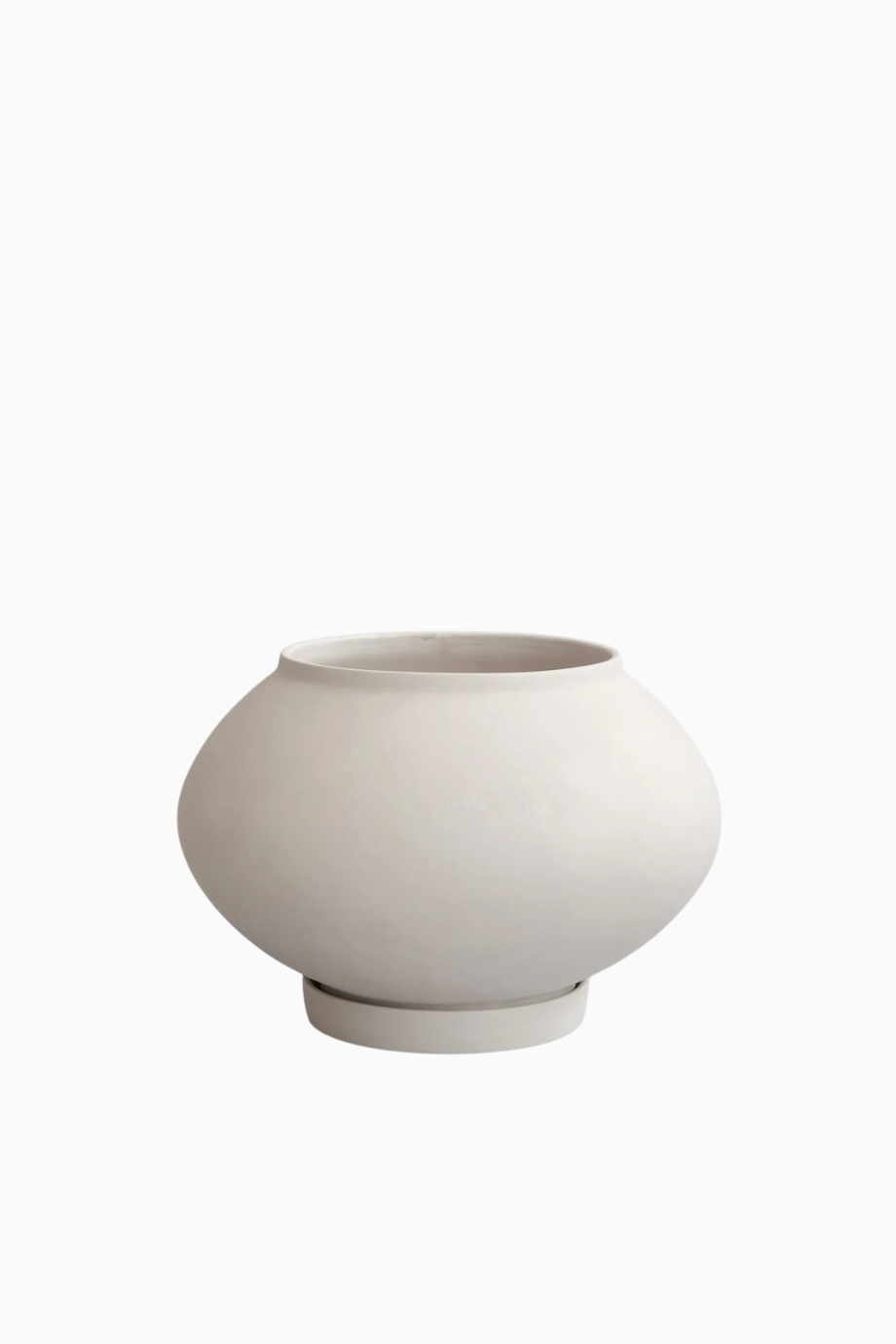 Sunao Plant Pot Fat Seramik El İşçiliği Dekoratif Tasarım Saksı