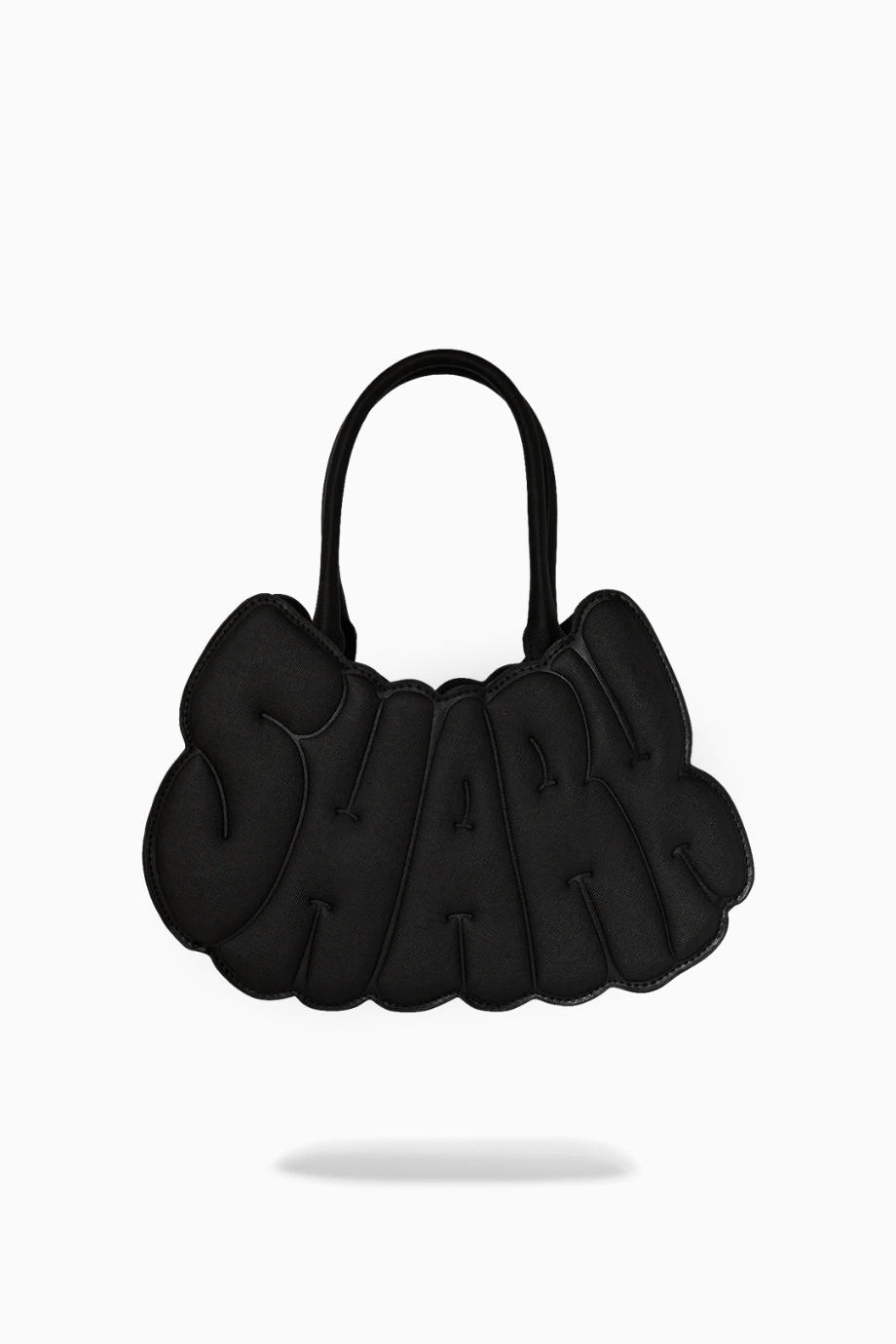 Shark Bubble Letter Handbag, Unisex Lüks Deri El Çantası, Sınırlı Sayıda