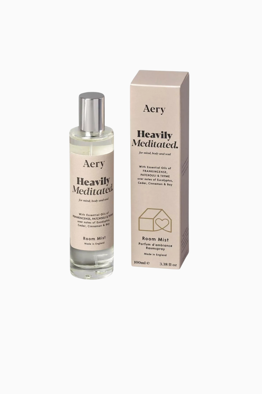 Heavily Meditated Oda Spreyi 100ml, Vegan Aromaterapi