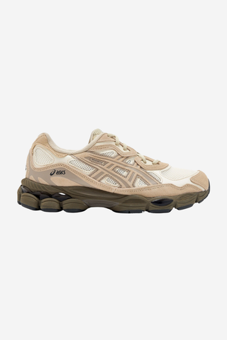 GEL-NYC Bej Retro Koşu Sneaker