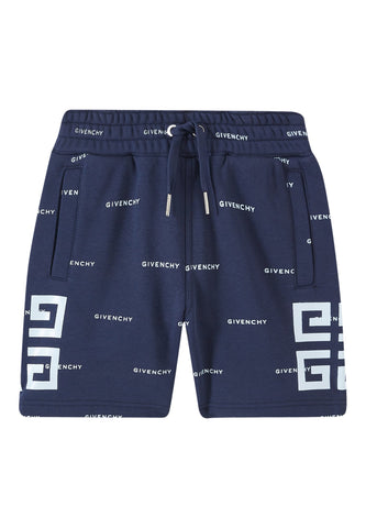 Çocuklar İçin Logo Baskılı Bermuda Şort - Givenchy