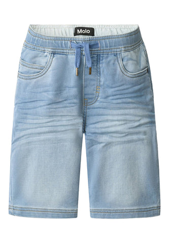 Çocuk Denim Şort - Mavi