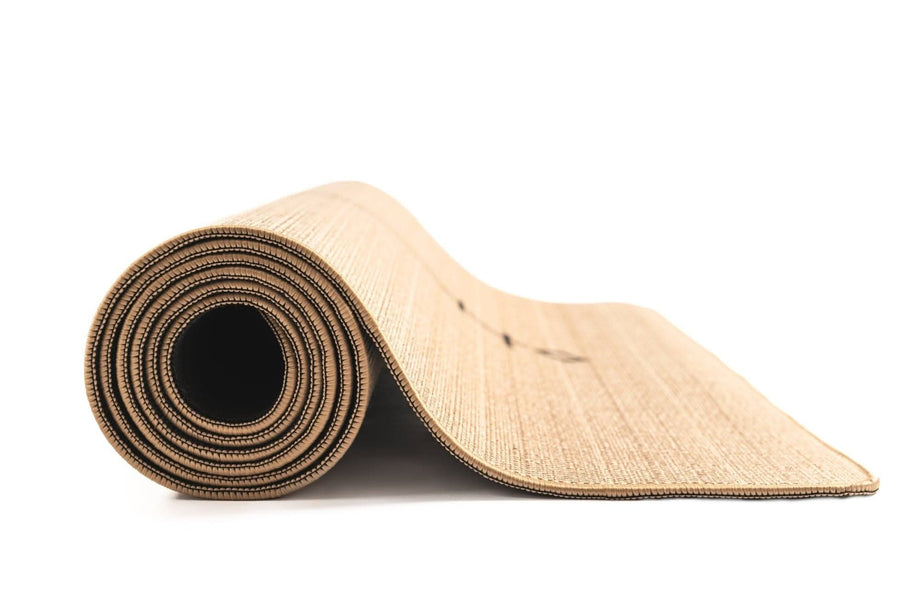 Berber Yogi Jüt Yoga Matı 183x61 cm Doğal Kauçuk Tabanlı, Kaymaz ve Dayanıklı