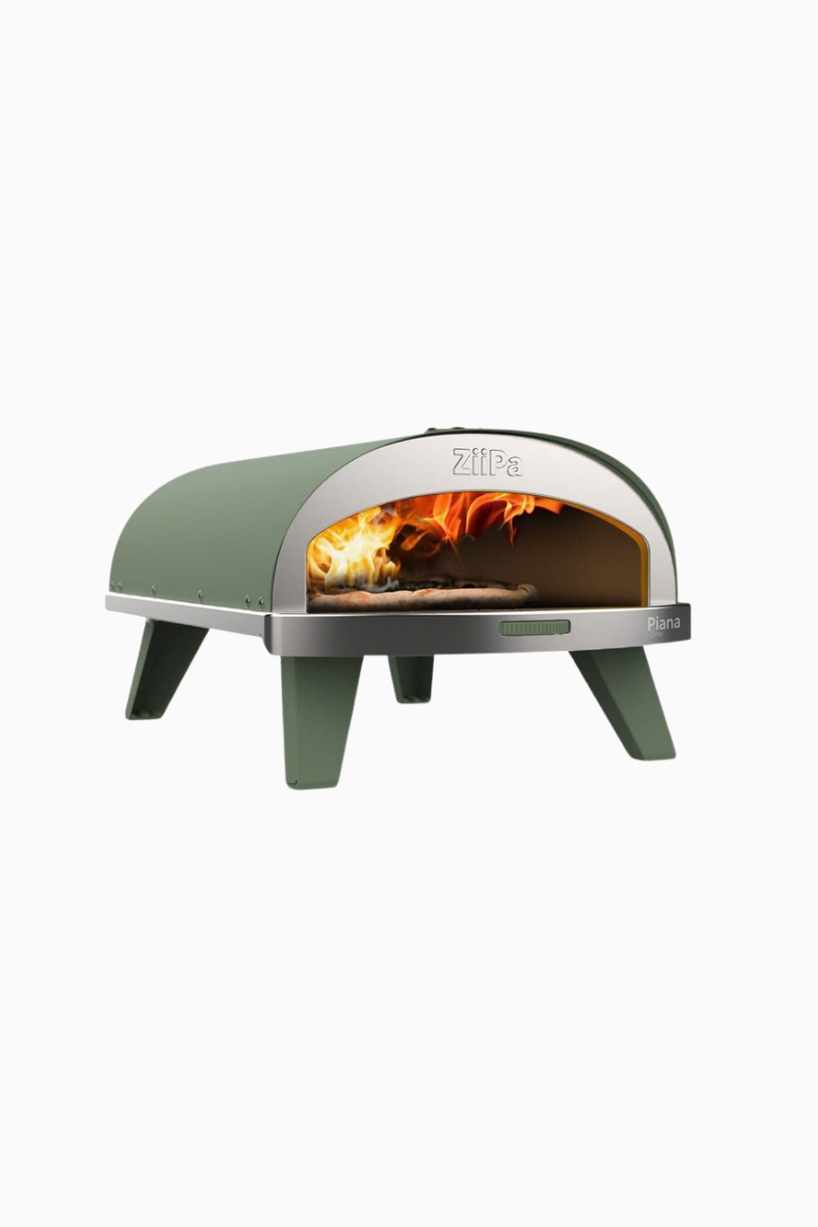 Piana Gazlı Pizza Fırını Döner Taşlı, Yeşil