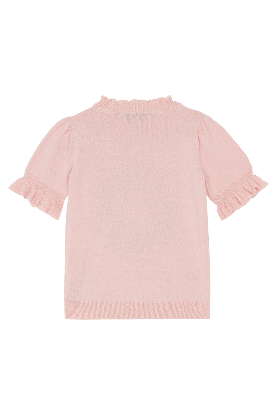 Kız Çocuk Örgü Üst - Pembe