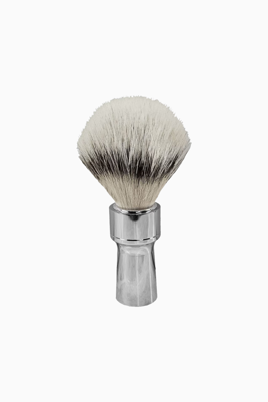 PRIMO Tıraş Fırçası, Parlak Krom, Sentetik Kıllı Tıraş Fırçası