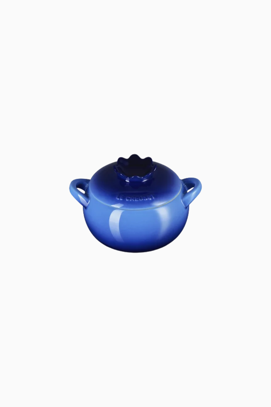 Stoneware Blueberry Cocotte Seramik Mini Tencere