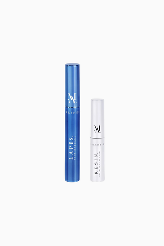 Colored Perfect Match Kit, Lapis Maskara ve Resin Su Geçirmez Topcoat ile Lüks Göz Makyajı