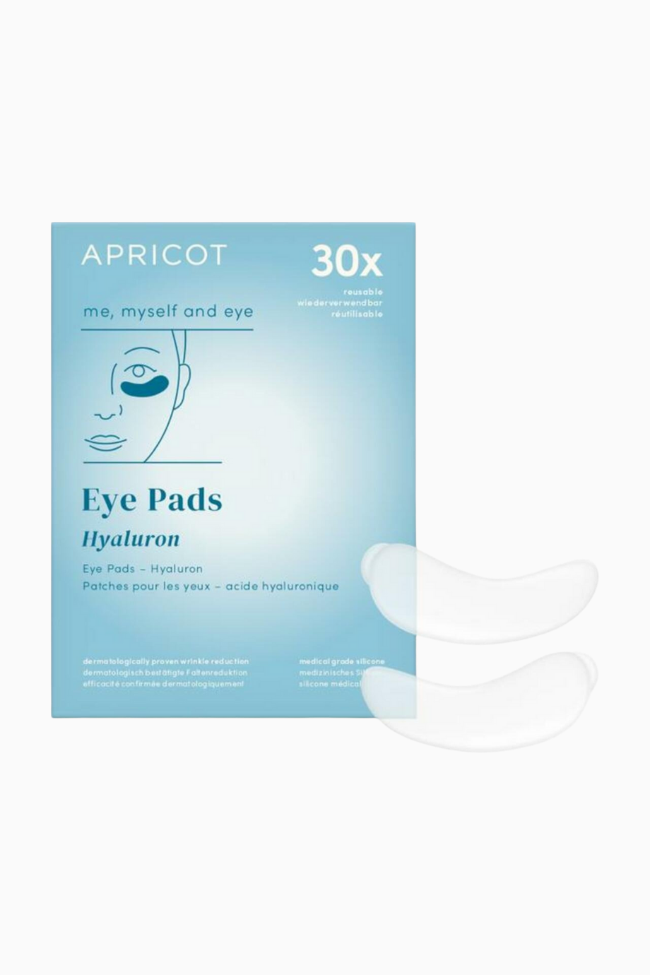 Eye Pads Hyaluron “me, myself and eye”, 30 Kez Kullanılabilir Göz Pedi
