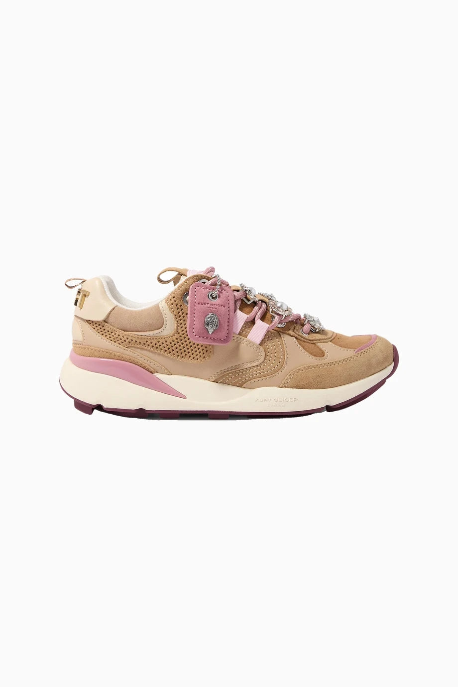Runner Deri-Süet Lüks Tasarım Kadın Sneaker