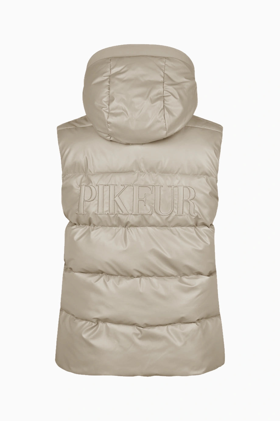 Quilted Vest 8004 Kapüşonlu Lüks Tasarım Spor Kadın Yelek