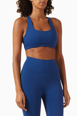 Ultimate College Blue Racerback Kadın Spor Sütyeni