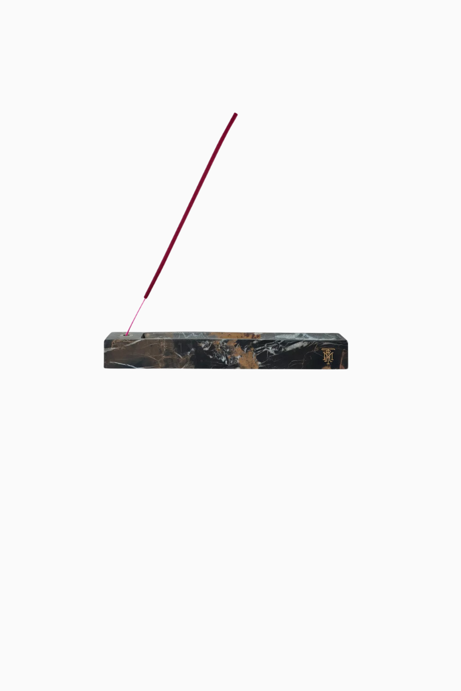Portoro Mermer Tütsü Tutucu El Yapımı Lüks ve Taşınabilir Tasarım