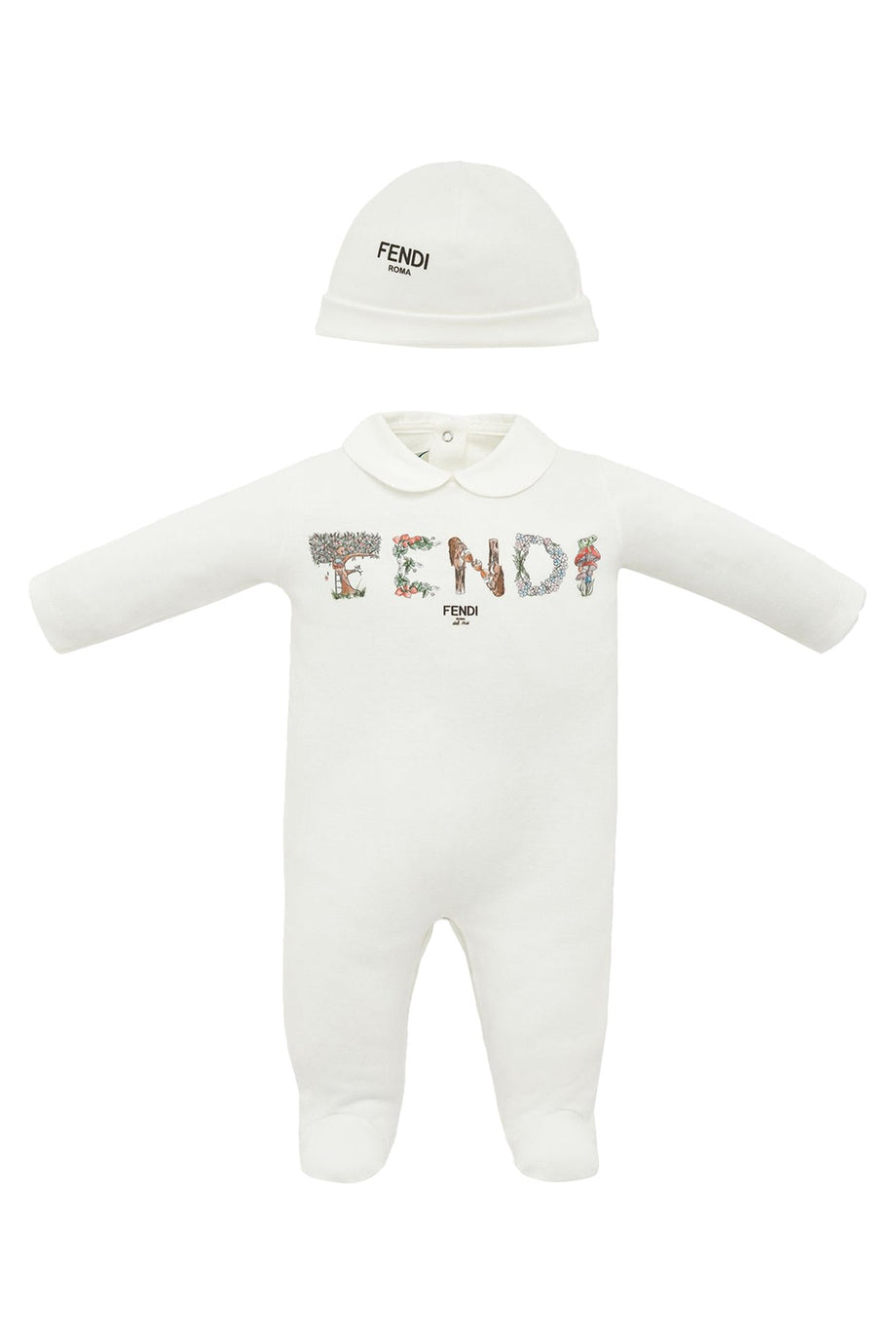 Çocuk Pamuklu Tulum ve Şapka Seti