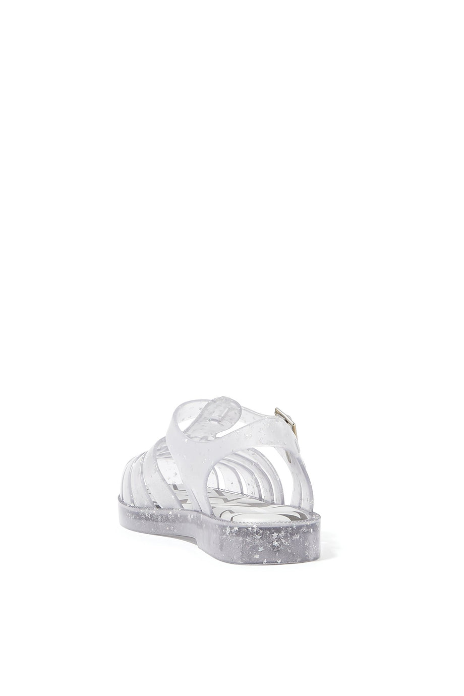 Kız Çocuk Parlak Sandaletler - Gümüş