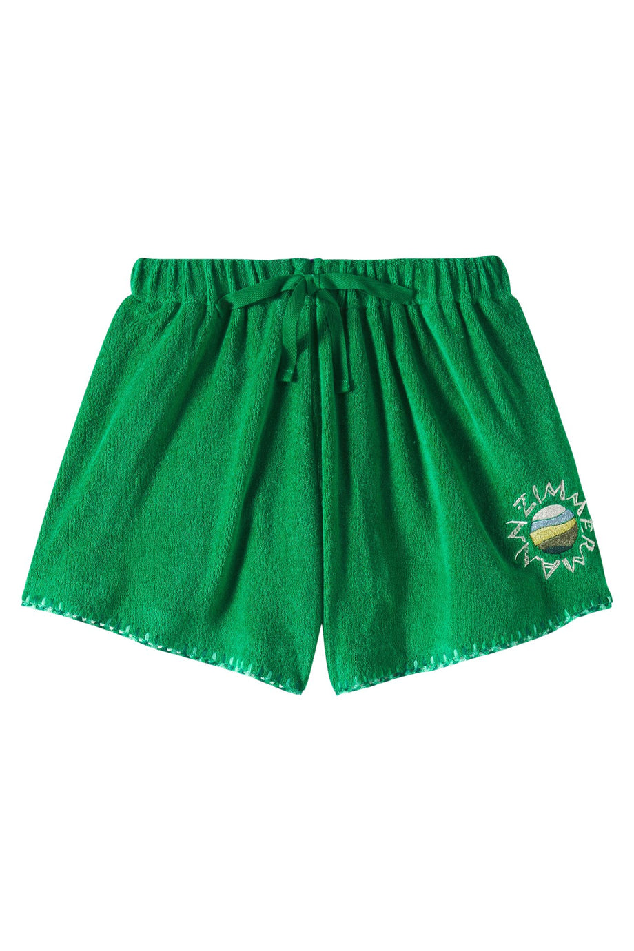 Everley Çocuk Rahat Şort - Emerald