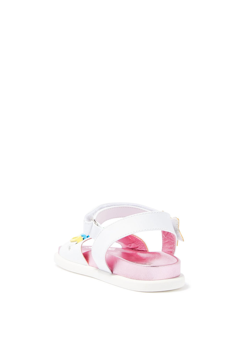 Kızlar için Moschino Logo Sandaletler