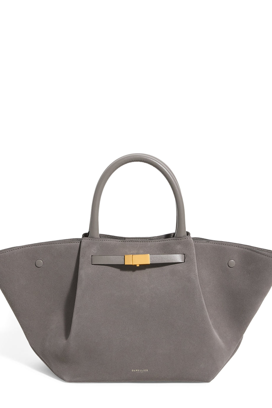 Süet Midi New York Tote Çanta