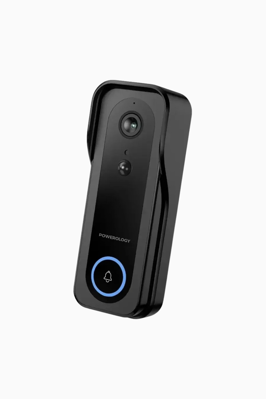IP65 3MP Akıllı Kapı Zili Kamera, Siyah