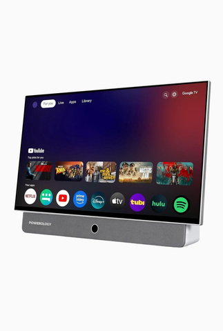 27” Android 14 Taşınabilir Google TV Outdoor, Beyaz