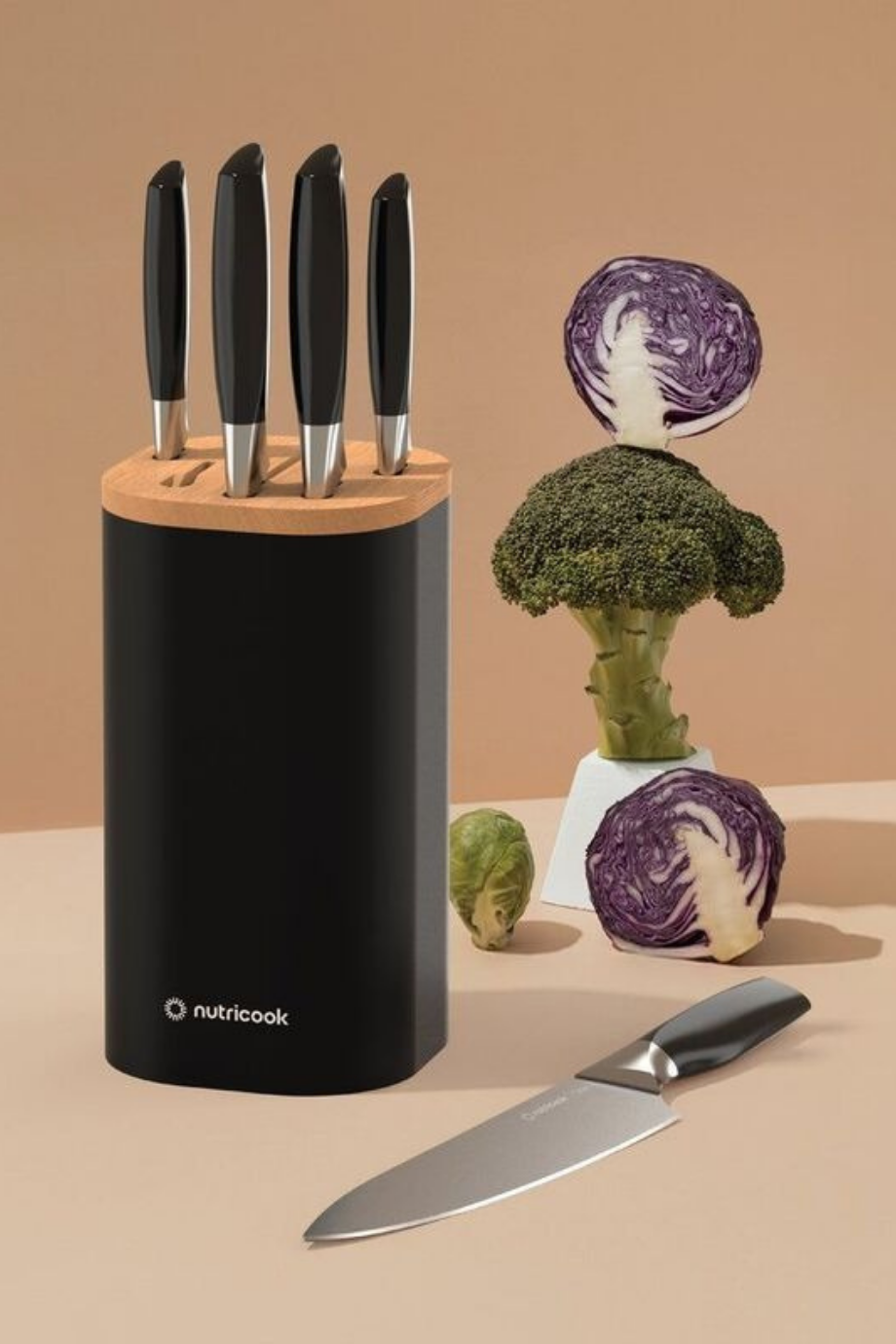 Essentials Everyday Bıçak Seti ve Bıçak Standı