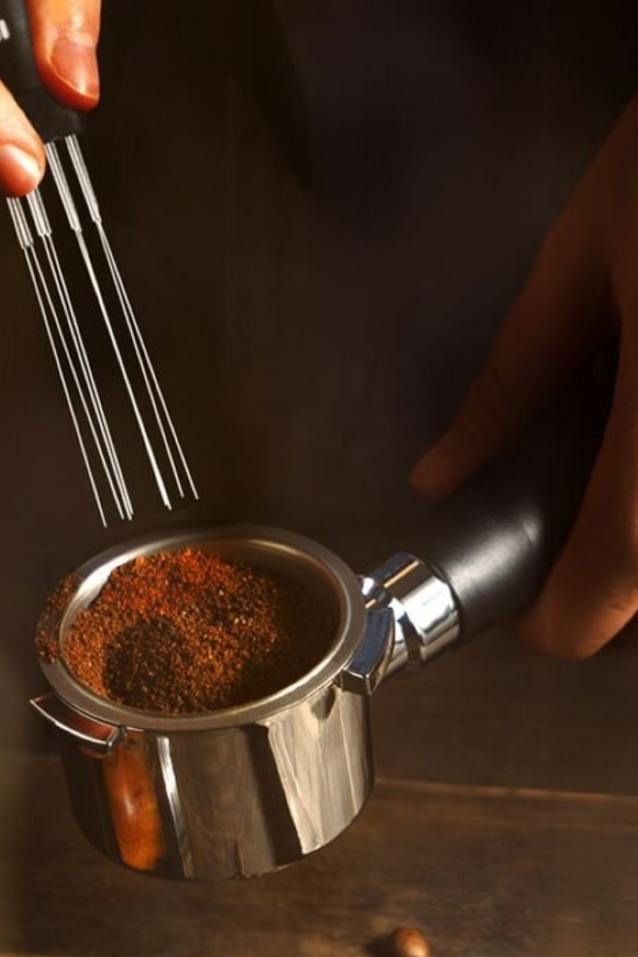 MacStir 8 İğneli Manyetik WDT Espresso Dağıtım Aparatı