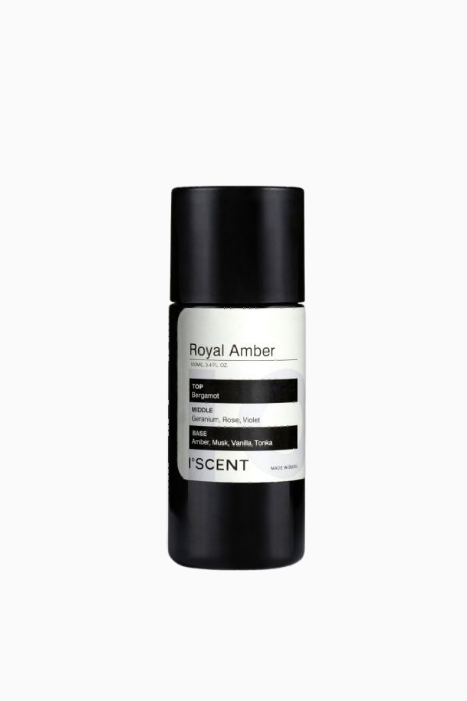 Royal Amber Fragrance Çiçeksi-Amber, Lüks-Vegan Difüzör Koku Yağı 100 ml