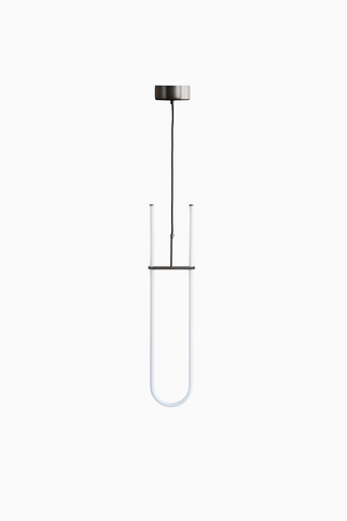 Curve Pendant Lamp Bronze, Dekoratif Tasarım Sarkıt Aydınlatma