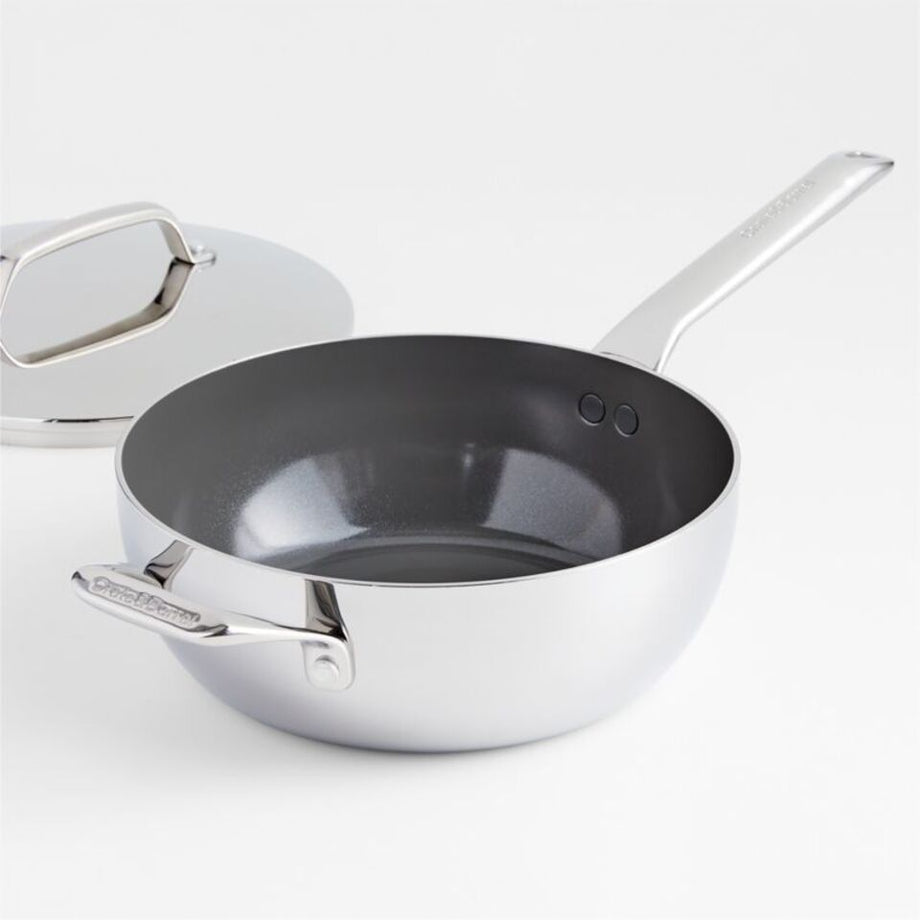 EvenCook Core 3.5 Qt. Kapaklı Seramik Yapışmaz Günlük Tava