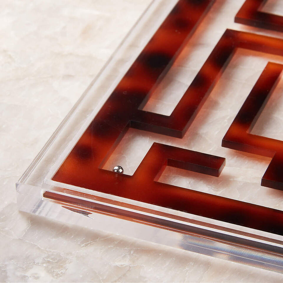 Akrilik Labirent Oyunu, Şık ve Modern Tasarım ile Klasik Bulmaca