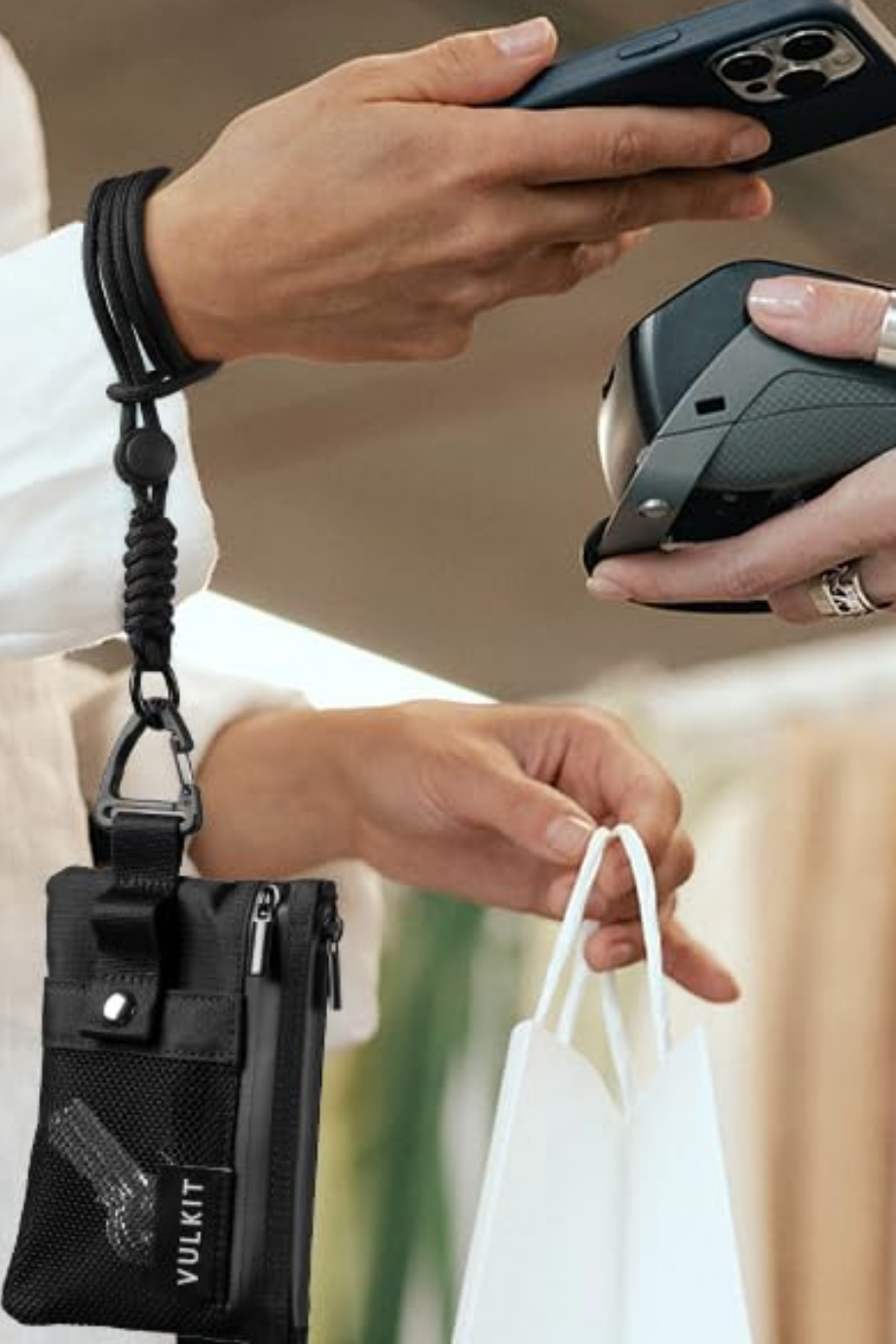 RFID Korumalı Fermuarlı Minimalist Unisex Cüzdan