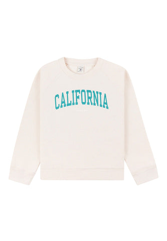 Çocuk Kaliforniya Yaka Sweatshirt - Mavi