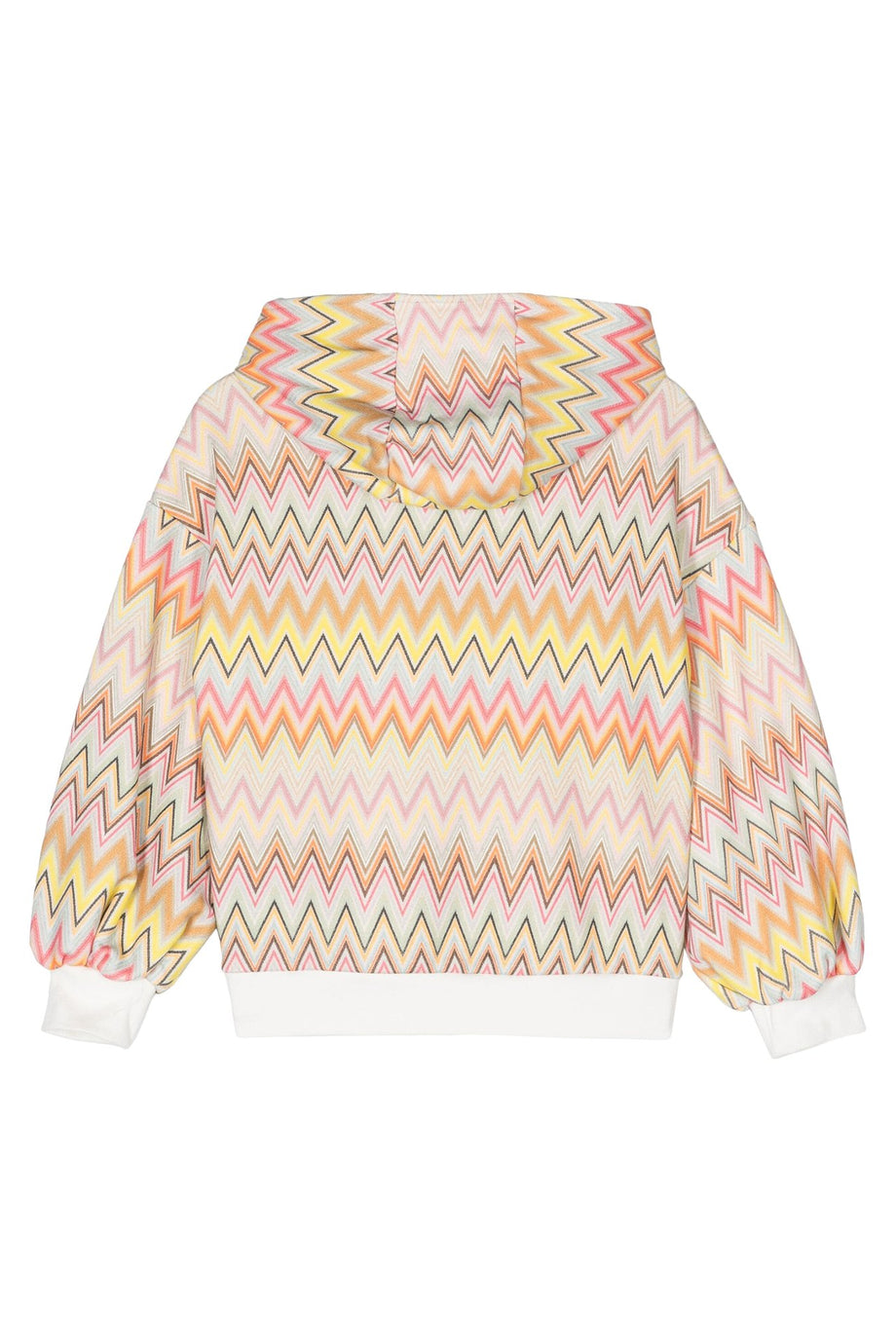 Çocuk Zigzag Logo Kapüşonlu Sweatshirt