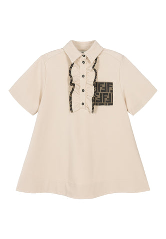 Çocuk Milano-Stitch Elbise - Bej