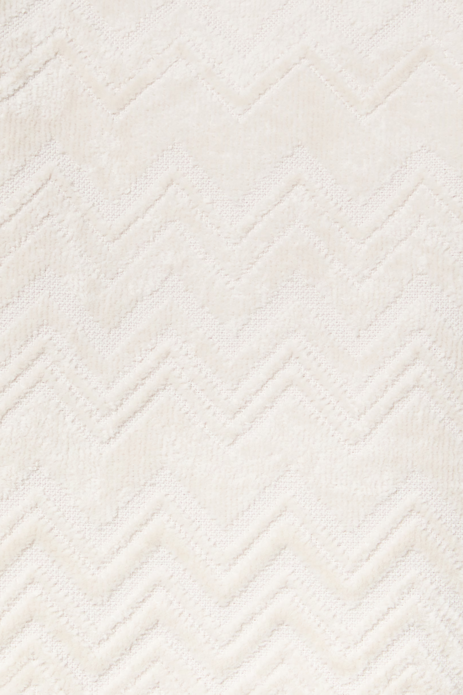 Chalk Zigzag %100 Pamuk Kapüşonlu Bornoz