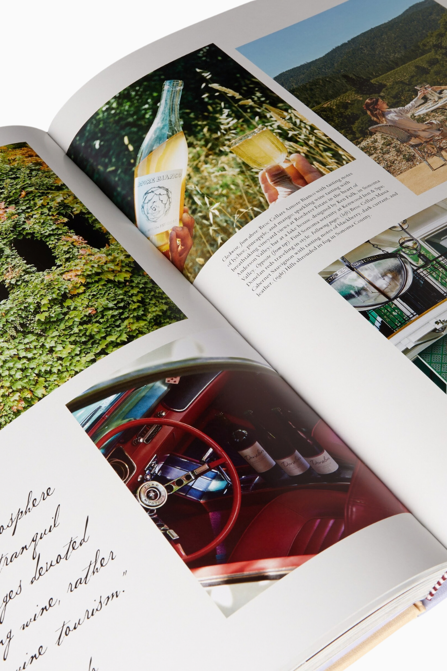 Wine-Travel United States of America Dekoratif Kitap