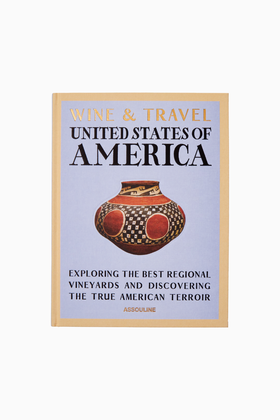 Wine-Travel United States of America Dekoratif Kitap