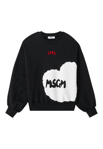 Çocuk Logolu Pamuklu Sweatshirt