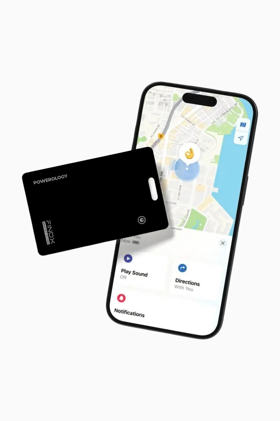 Findx Smart Card Bluetooth Cihaz Bulucu Siyah
