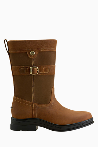 Bampton H2O Kadın Çizme, Su Geçirmez Orta Şaftlı Deri Binici Çizmesi