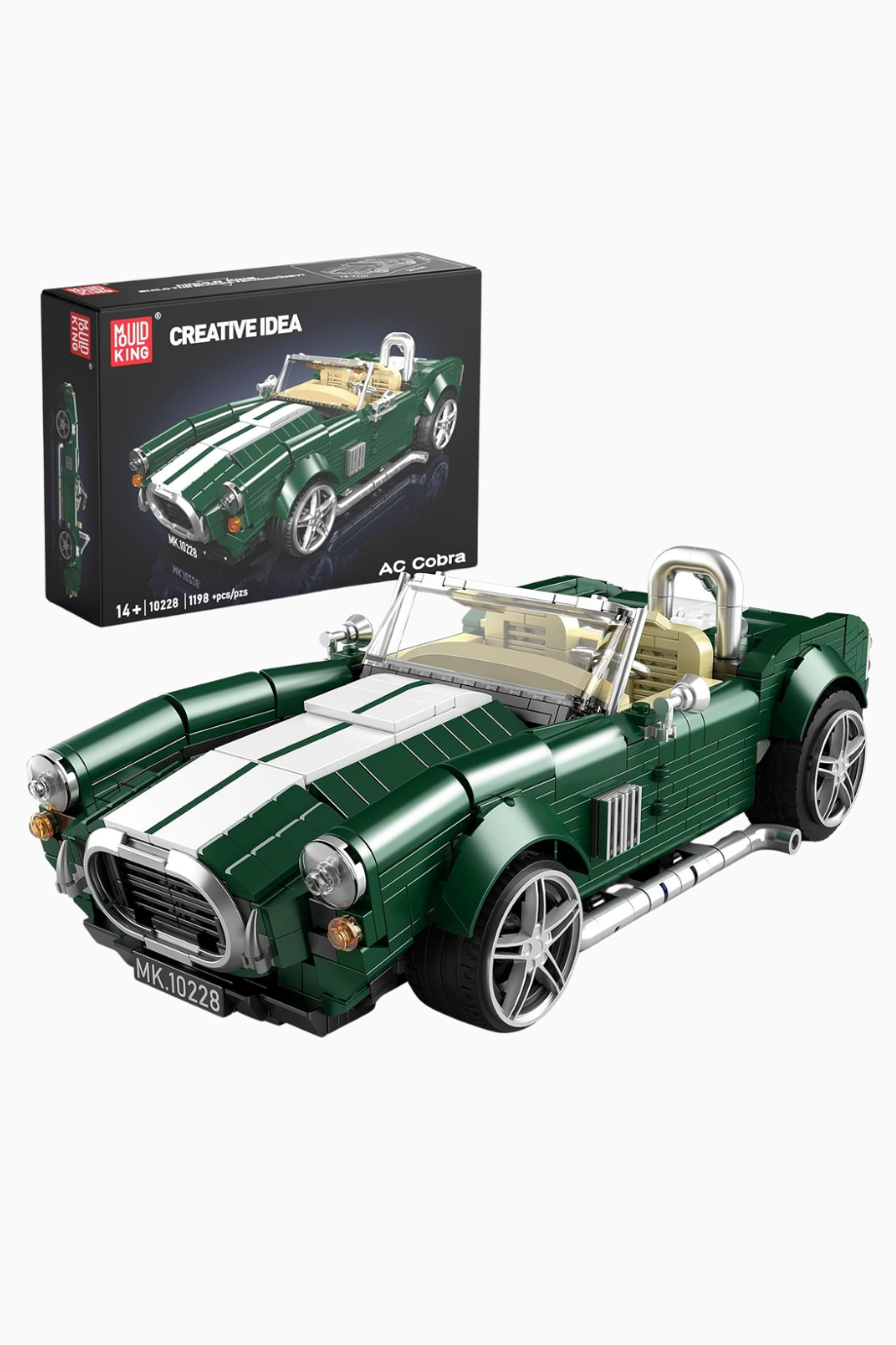 10228 Cobra Sport Araba 1198 Parça Lüks Yapı Seti