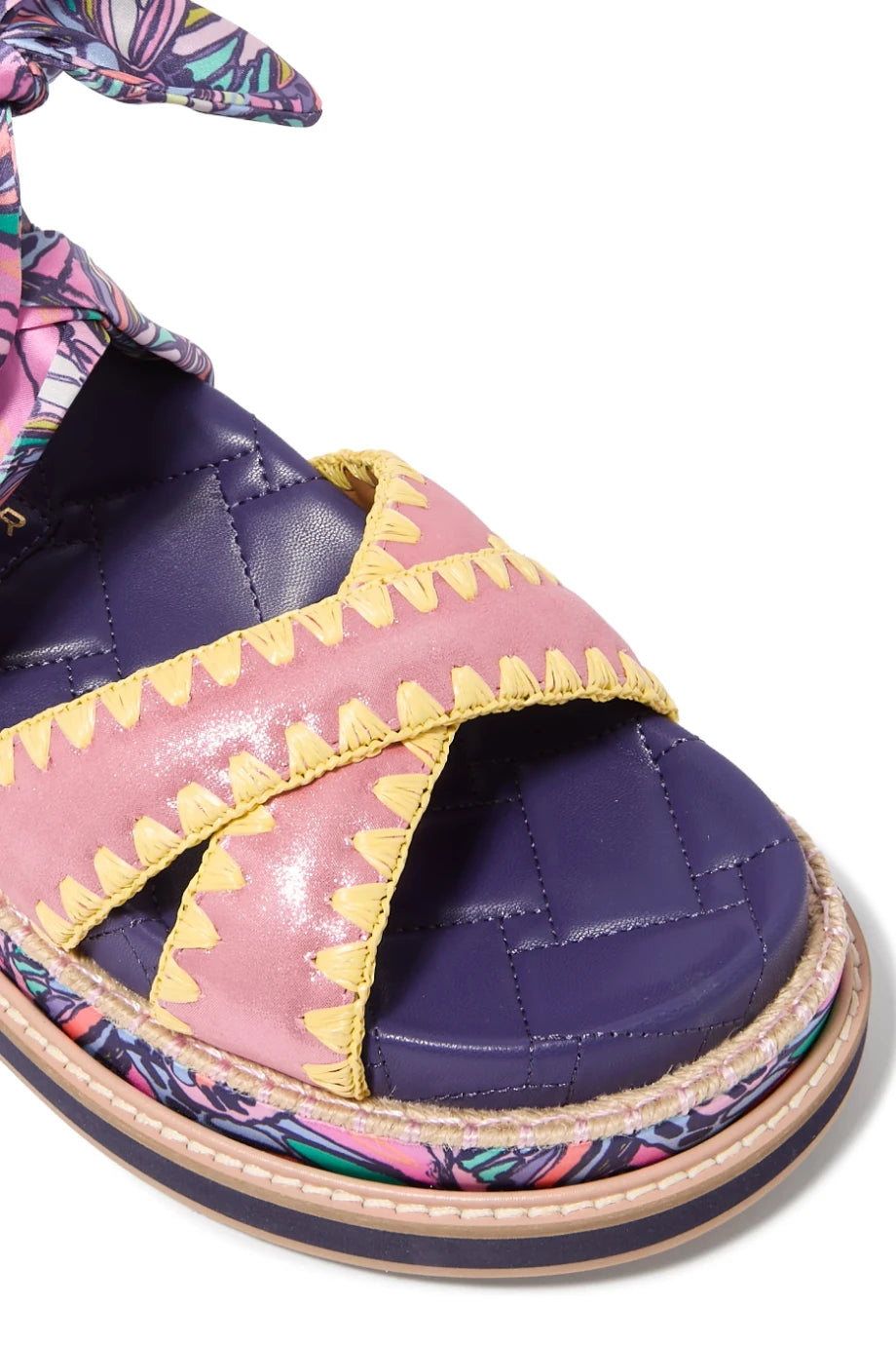 Orson Cross Scarf %100 Süet Lüks Tasarım Düz Kadın Sandalet