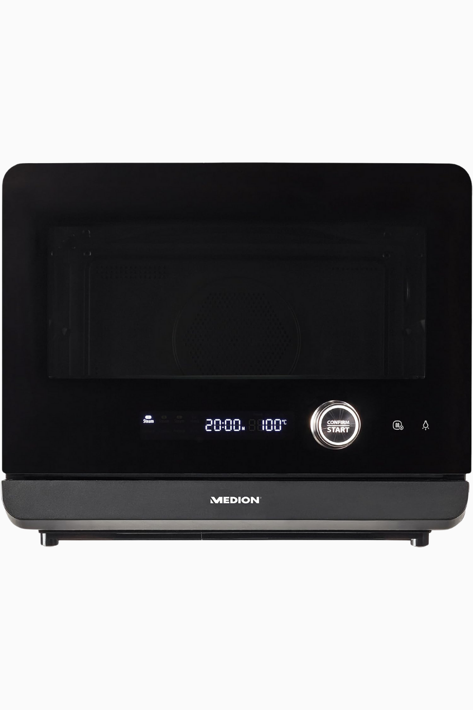 MD10450 Buharlı Fırın, 2150W, 40 Program, 20L, LED Ekranlı Paslanmaz Çelik