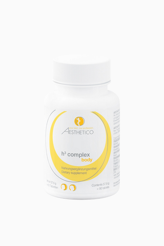 H³ Complex Tabletten, Saç ve Cilt İçin Vitamin Takviyesi, Vegan Formül
