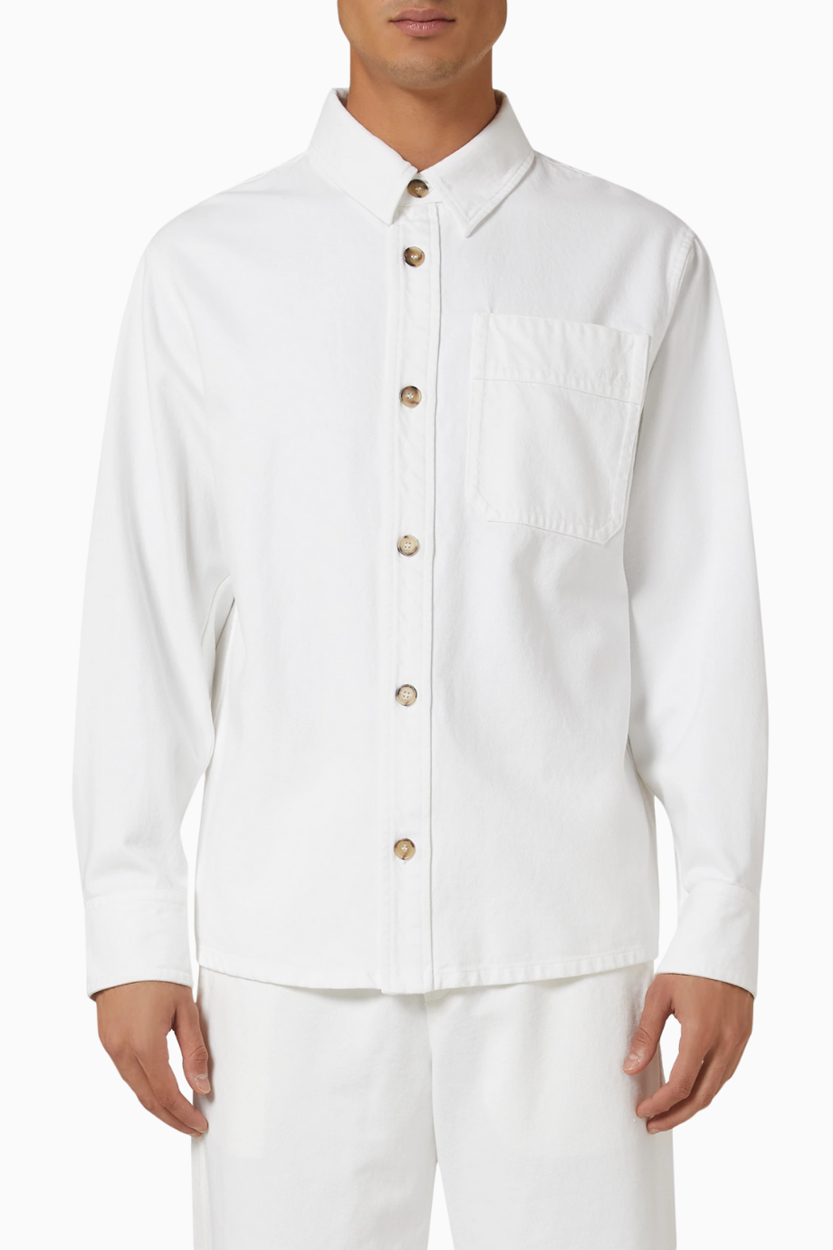 Basile Organik Pamuklu Overshirt Erkek Gömlek