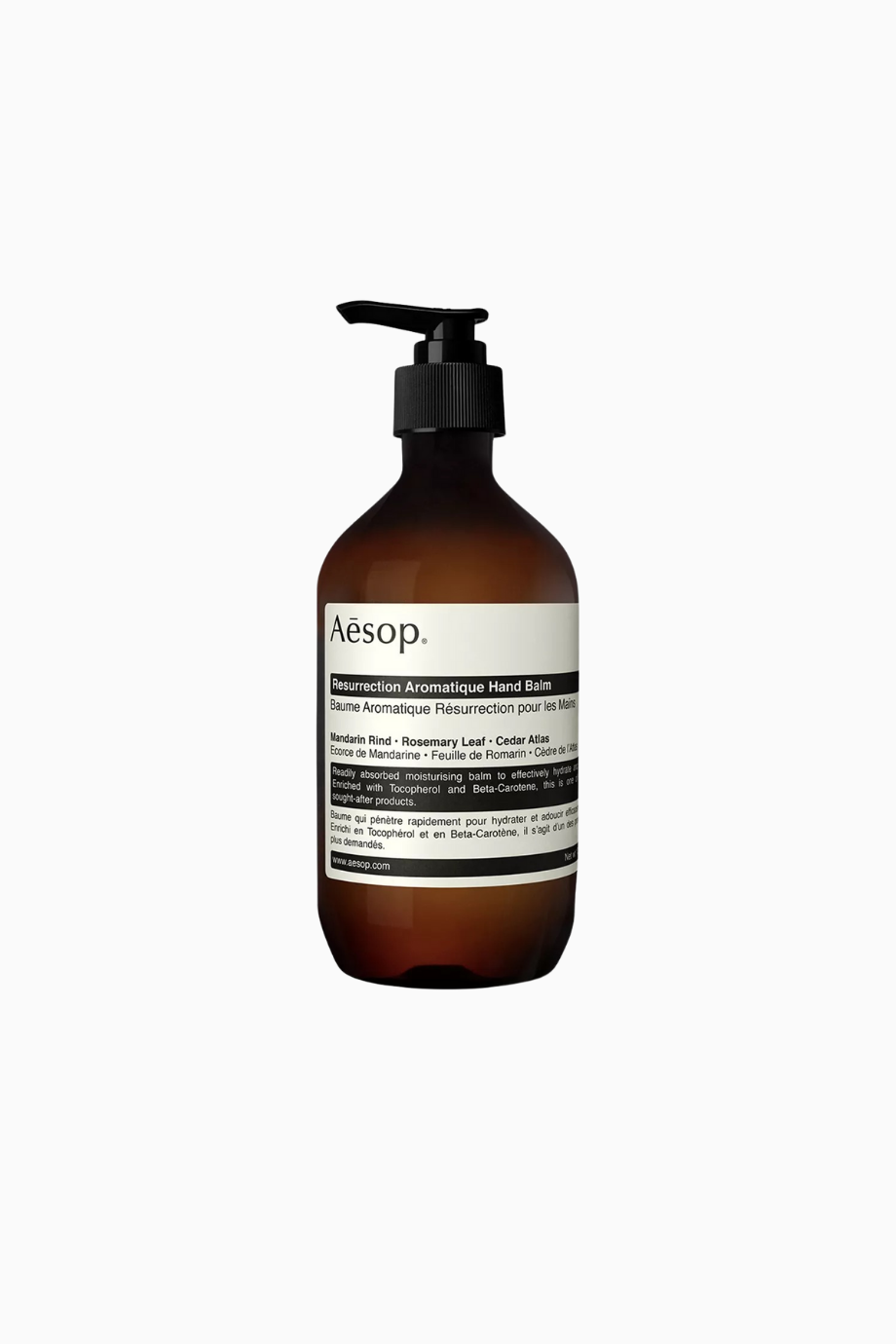 Resurrection Aromatique Hand Balm 500ml, Besleyici ve Nemlendirici El Balsamı